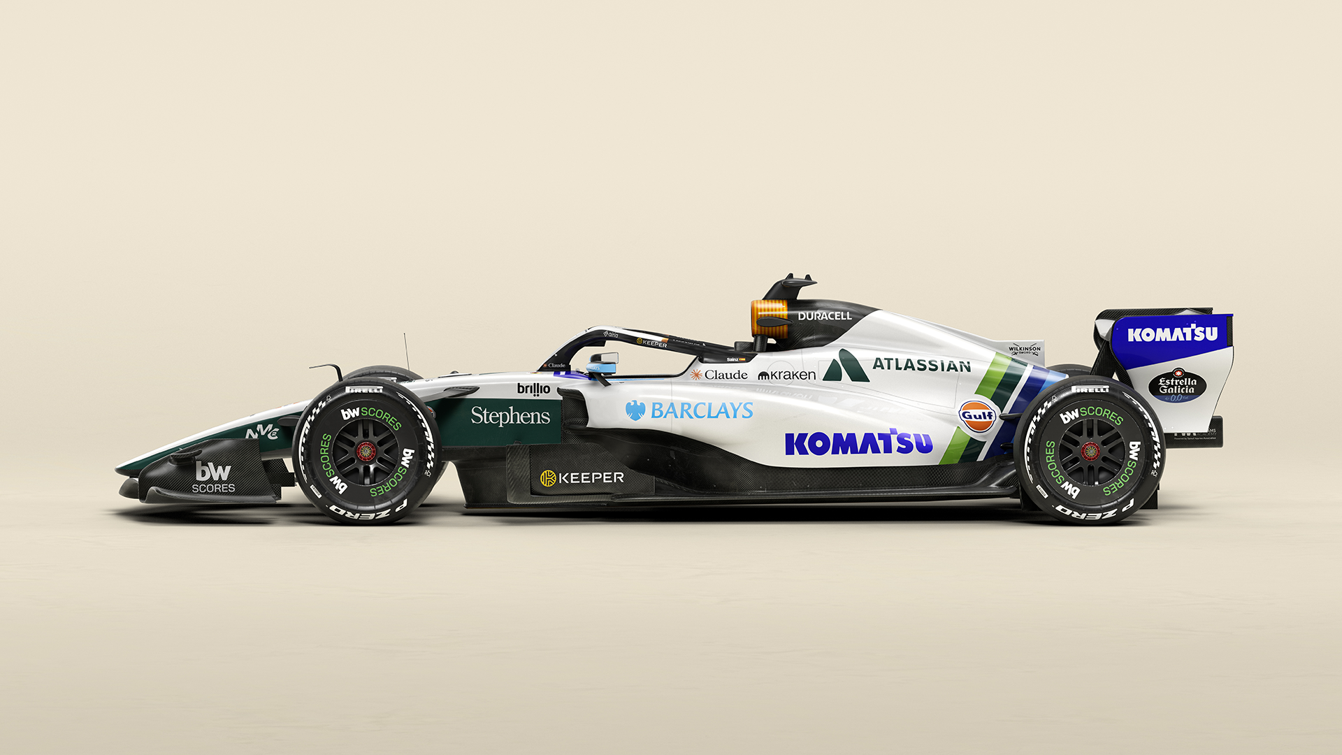 Williams turns back the clock with stunning Madrid retro livery