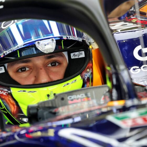 Hadjar back in the saddle with Red Bull in Baku