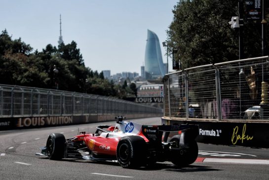 Charles Leclerc (MON) Scuderia Ferrari SF-26.
24.09.2026. Formula One World Championship, Rd 15, Azerbaijan Grand Prix, Baku, Azerbaijan, Practice Day.
- www.xpbimages.com, EMail: requests@xpbimages.com &copy; Copyright: Charniaux / XPB Images