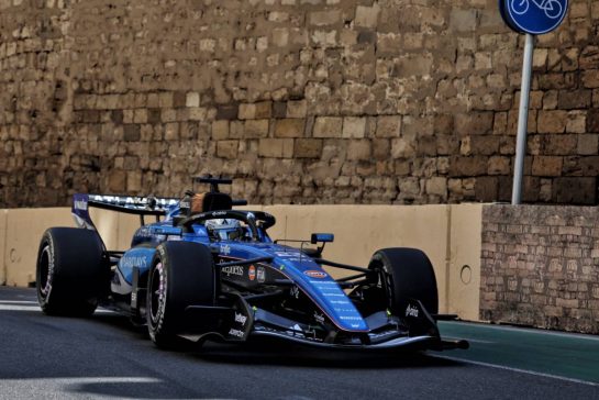 Alexander Albon (THA) Williams F1 Team FW48.
24.09.2026. Formula One World Championship, Rd 15, Azerbaijan Grand Prix, Baku, Azerbaijan, Practice Day.
 - www.xpbimages.com, EMail: requests@xpbimages.com &copy; Copyright:  Rew / XPB Images