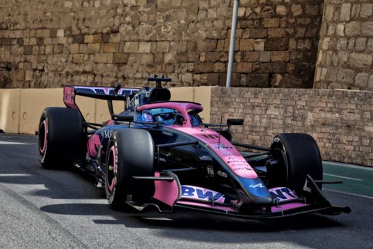 Pierre Gasly (FRA) Alpine F1 Team A526.
24.09.2026. Formula One World Championship, Rd 15, Azerbaijan Grand Prix, Baku, Azerbaijan, Practice Day.
 - www.xpbimages.com, EMail: requests@xpbimages.com &copy; Copyright:  Rew / XPB Images