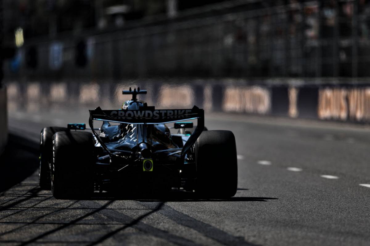 Azerbaijan GP: Verstappen tops eventful final practice from Russell