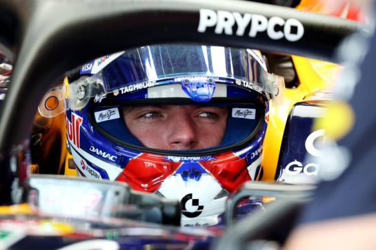 Max Verstappen (NLD) Red Bull Racing RB22.
24.09.2026. Formula One World Championship, Rd 15, Azerbaijan Grand Prix, Baku, Azerbaijan, Practice Day.
- www.xpbimages.com, EMail: requests@xpbimages.com &copy; Copyright: Batchelor / XPB Images