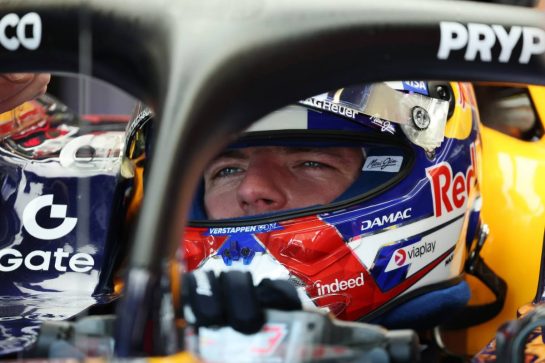Max Verstappen (NLD) Red Bull Racing RB22.
24.09.2026. Formula One World Championship, Rd 15, Azerbaijan Grand Prix, Baku, Azerbaijan, Practice Day.
- www.xpbimages.com, EMail: requests@xpbimages.com &copy; Copyright: Batchelor / XPB Images