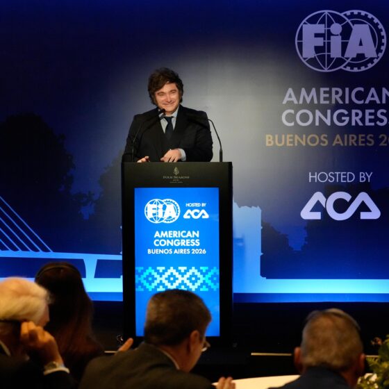 Argentinian President Javier Milei and FIA President Mohammed Ben Sulayem Open FIA American Congress in Buenos Aires