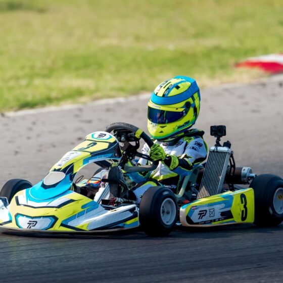 Nine-year-old Jack Wolff claims first karting championship