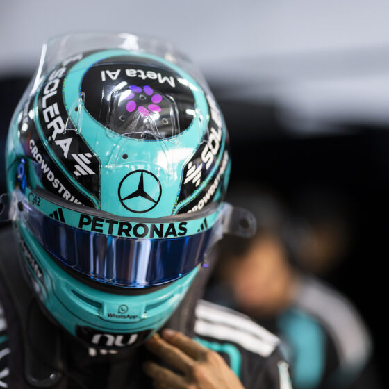 Russell warns Mercedes upgrade is being masked by tyre woes