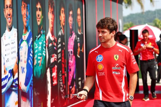 Charles Leclerc (MON) Scuderia Ferrari.
01.10.2026. Formula 1 World Championship, Rd 16, Bahrain Grand Prix, Sepang, Malaysia, Preparations Day.
- www.xpbimages.com, EMail: requests@xpbimages.com &copy; Copyright: Bearne / XPB Images