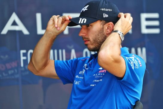 Pierre Gasly (FRA) Alpine F1 Team.