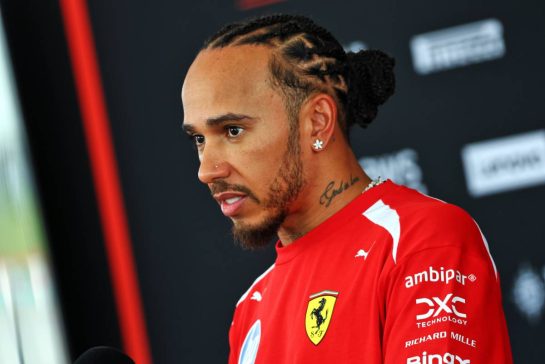 Lewis Hamilton (GBR) Scuderia Ferrari.
01.10.2026. Formula 1 World Championship, Rd 16, Bahrain Grand Prix, Sepang, Malaysia, Preparations Day.
- www.xpbimages.com, EMail: requests@xpbimages.com &copy; Copyright: Bearne / XPB Images