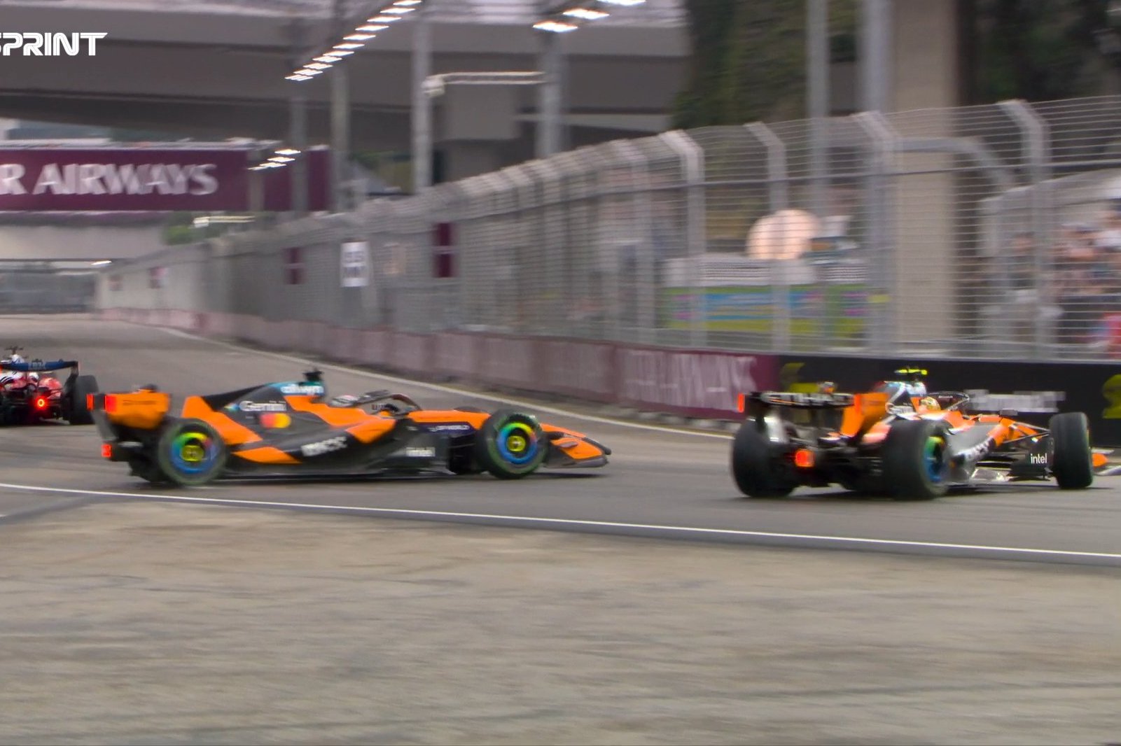 Norris owns up, admits Sprint clash was ‘my mistake’